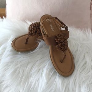 Cat & Jack Girls Sandals, sz 12